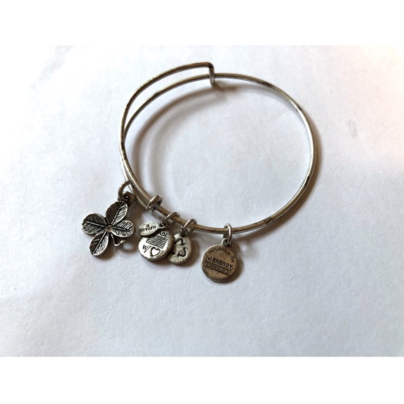 Alex and Ani Jewelry - Alex and Ani lucky clover charm bracelet